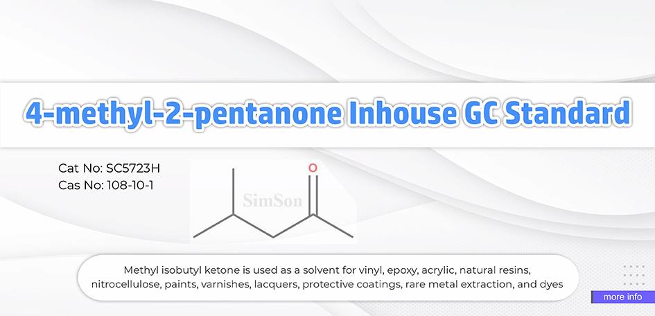 4-methyl-2-pentanone Inhouse GC Standard
